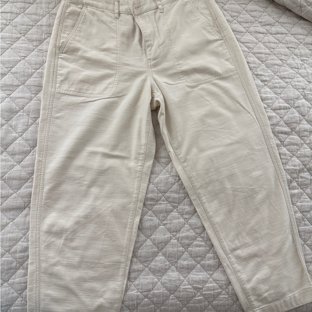 J. Crew Cream Utility Chinos